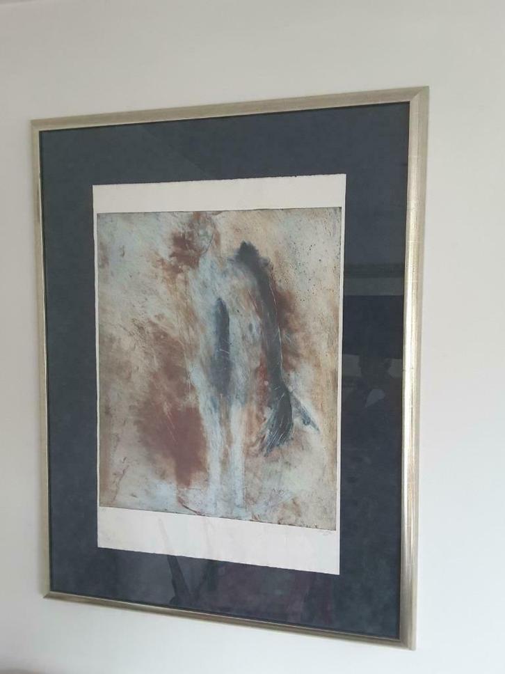 Marie Ange Demuysere mono ets uniek stuk origineel 1/1, Antiek en Kunst, Kunst | Etsen en Gravures, Ophalen