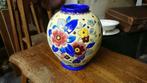 Boch Frères. Keramis. Vase en céramique à décor de motifs fl, Antiquités & Art, Enlèvement ou Envoi