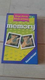 Dieren memory voor kinderen vanaf 4 jaar., Een of twee spelers, Ophalen of Verzenden, Zo goed als nieuw