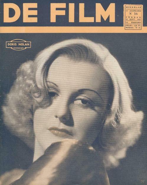 De Film (weekblad, jaargang 11, n° 16, 1937, Patria), Boeken, Tijdschriften en Kranten, Ophalen of Verzenden