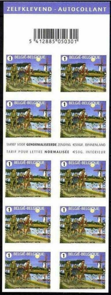 B93 Carnet de timbres Timbres d’été Le Vélo, Timbres & Monnaies, Timbres | Europe | Belgique, Timbre-poste, Enlèvement ou Envoi