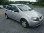 Chevrolet kalos 1.2i 2007 / airco - 93000km - carnet /, Autos, Chevrolet, Argent ou Gris, Achat, Entreprise, 5 portes