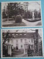 2 oude postkaarten van Vrasene Waas, Envoi