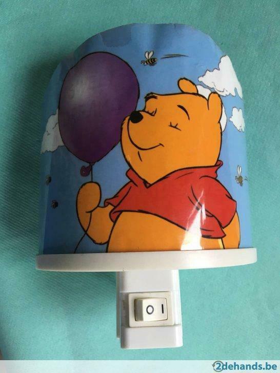 nachtlampje winnie the pooh, Huis en Inrichting, Lampen | Overige, Gebruikt, Ophalen of Verzenden