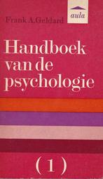 Frank A. Geldard, Handboek van de psychologie, Deel 1 + 2.', Comme neuf, Autres sujets/thèmes, Enlèvement ou Envoi