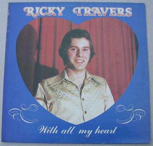 RICKY TRAVERS “With all my heart” – LP – Vinyl, Cd's en Dvd's, Vinyl | Nederlandstalig, Overige genres, 12 inch, Ophalen of Verzenden