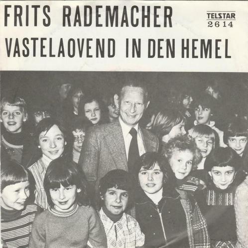 45T: Frits Rademacher: Vastelaovend in den hemel : Telstar, Cd's en Dvd's, Vinyl | Nederlandstalig, Overige formaten, Ophalen of Verzenden