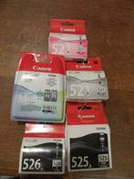 NIEUWE CANON CARTRIDGES 521, 525, 526 ORIGINELEN, Ophalen of Verzenden, Nieuw, Cartridge, Canon