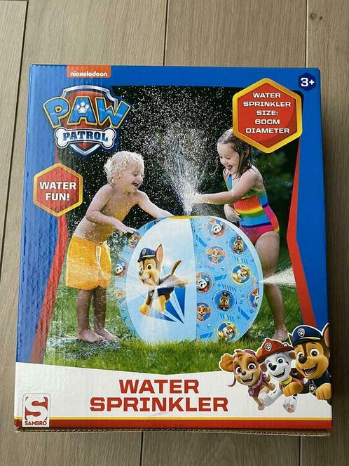 Paw Patrol - Water sprinkler. Nieuw in doos, Enfants & Bébés, Jouets | Extérieur | Jeu d'action, Neuf, Enlèvement ou Envoi