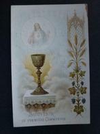 Carte de prière première communion Julia Buedts Etterbeek 18, Collections, Envoi, Image pieuse