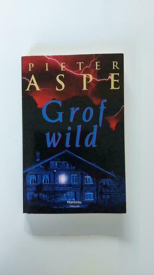 Pieter Aspe: Grof wild, Livres, Thrillers, Comme neuf, Belgique, Enlèvement ou Envoi
