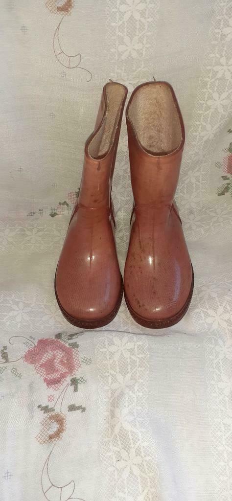 §  Botte caoutchouc enfant rose transparent pt 21 (ref 183), Enlèvement ou Envoi, Utilisé, Enfant
