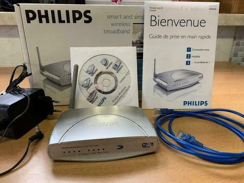 Router Philips sans fil - Haut débit, Informatique & Logiciels, Points d'accès, Utilisé, Enlèvement ou Envoi