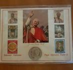 Souvenir vaticano joannes paulus II papa giovanni paolo II, Postzegels en Munten, Munten | Europa | Euromunten, Zilver, Overige waardes