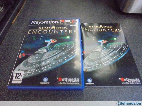 Playstation 2 Star Trek Encounters (orig-compleet), Consoles de jeu & Jeux vidéo, Jeux | Sony PlayStation 2, Utilisé, Enlèvement ou Envoi