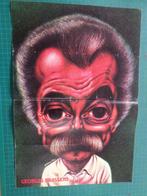 Georges Brassens - poster - 1976, Ophalen of Verzenden, A1 t/m A3, Muziek, Rechthoekig Staand