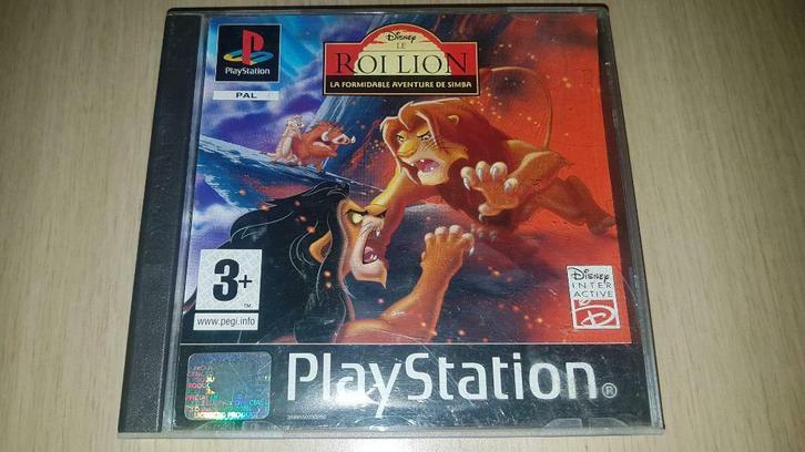 The Lion King: Simba's geweldige avontuur Marvel, Games en Spelcomputers, Games | Sony PlayStation 1, Ophalen of Verzenden