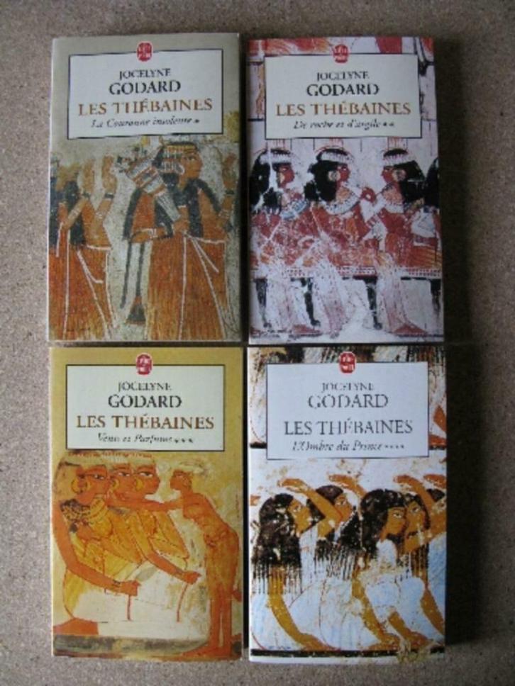 Les Thebaines - tomes 1 à  4 - Jocelyne Godard, Boeken, Romans, Ophalen