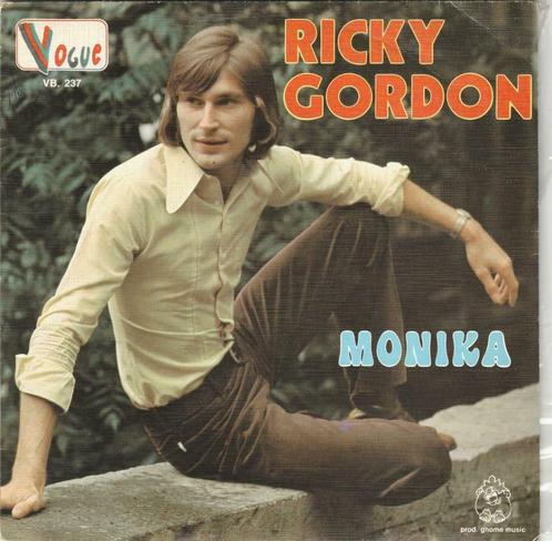 45T: Ricky Gordon: Monika, Cd's en Dvd's, Vinyl | Nederlandstalig, Overige formaten, Ophalen of Verzenden