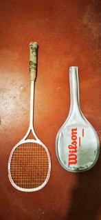 ancienne raquette de squash Wilson, Sport en Fitness, Squash, Ophalen, Gebruikt, Racket