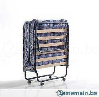 Opvouwbaar Bed, Huis en Inrichting, Slaapkamer | Bedden, Nieuw, 80 cm, Hout, Ophalen of Verzenden