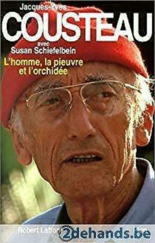 cousteau l'homme,la pieuvre et l'orchidee, Boeken, Biografieën, Zo goed als nieuw, Verzenden
