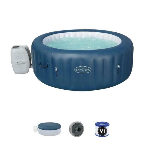 SPA, LAY Z SPA, BESTWAY, MILAN, ref 60029 Airjet Plus, 4-6, Jardin & Terrasse, Jacuzzis, Neuf, Gonflable, Couverture, Filtre, Pompe