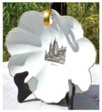 §plat feuille porcelaine cerabel baudour decor tournai, Antiek en Kunst, Ophalen of Verzenden