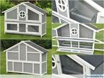 Clapier XXL abri lapin clapier double rongeur NEUF, Envoi, Neuf
