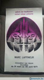 affiche Marc Laffineur  - Galerie Vokaer - 1971, Utilisé