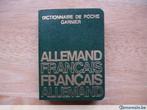 Dictionnaire de poche Garnier, français-allemand, Livres, Dictionnaires, Français, Utilisé