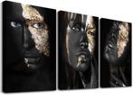 AANBIEDING canvas schilderij Abstract Vrouwen 130 x 80 cm, Verzenden, Nieuw, 125 cm of meer, Schilderij