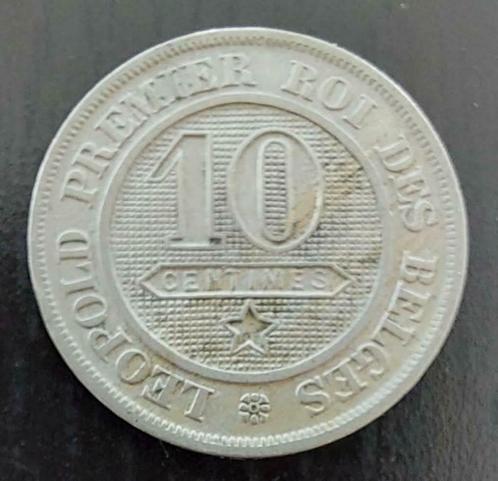 Belgium 1862 -10 Centiem Koper/Nikkel - Leopold I -Morin 134, Postzegels en Munten, Munten | België, Losse munt, Verzenden