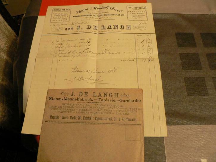 oude brief, Postzegels en Munten, Brieven en Enveloppen | België, Brief, Ophalen of Verzenden