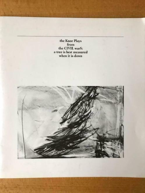 The Knee Plays by Robert Wilson & David Byrne, Boeken, Kunst en Cultuur | Dans en Theater, Zo goed als nieuw, Toneel, Ophalen of Verzenden
