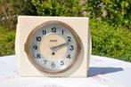 §  horloge murale bayard art deco sur bois peint, Antiek en Kunst, Ophalen of Verzenden