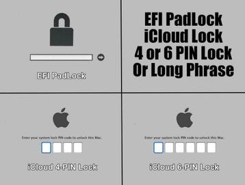 Deblocage EFI - icloud - Macbook air pro - mac mini - Imac..