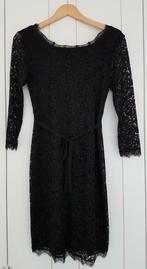 Zwangerschapsjurk - Queen mum - zwart kant - maat XS, Kleding | Dames, Zwangerschapskleding, Ophalen of Verzenden, Zo goed als nieuw