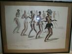 Lot de 10 productions lithographiques de scènes africaines (, Enlèvement ou Envoi