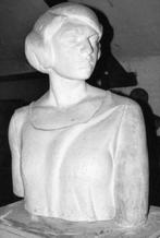 Fernand DEBONNAIRES °1907-1997 grand buste original portrait, Antiquités & Art, Enlèvement
