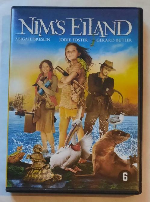 Nim's Eiland (Foster/Butler) comme neuf, Cd's en Dvd's, Dvd's | Kinderen en Jeugd, Ophalen of Verzenden