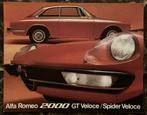 Originele brochure Alfa Romeo GT Veloce, Ophalen