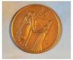 § medaille bronze prisonnier de guerre, Antiek en Kunst, Antiek | Brons en Koper, Ophalen of Verzenden, Brons
