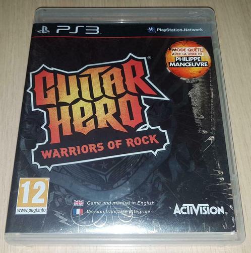 Guitar Hero Warriors of Rock, Consoles de jeu & Jeux vidéo, Jeux | Sony PlayStation 3, Enlèvement ou Envoi