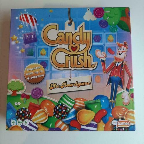Bordspel: Candy Crush, Hobby en Vrije tijd, Gezelschapsspellen | Bordspellen, Zo goed als nieuw, Een of twee spelers, Drie of vier spelers