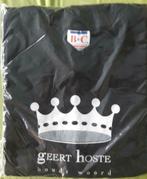 T-shirts Geert Hoste, Maat 52/54 (L), Zwart, Nieuw, Ophalen of Verzenden
