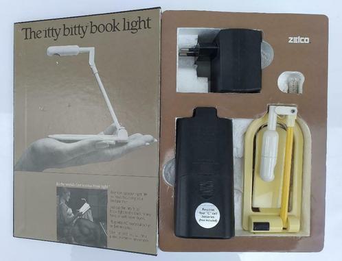 Vintage Zelco leeslamp - The itty bitty book light, Huis en Inrichting, Lampen | Overige, Verzenden