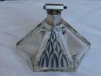 Tjechische Art Deco parfumfles jaren'30, Antiek en Kunst, Antiek | Glaswerk en Kristal, Ophalen of Verzenden