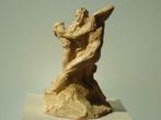 1942 PIERRE THEUNIS Antwerpen terracotta dansende faun gesig, Ophalen