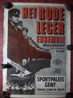 Affiche: Het Rode Leger Ensemble, Moskou. 120 artiesten.1988, Verzamelen, Posters, Gebruikt, Ophalen of Verzenden